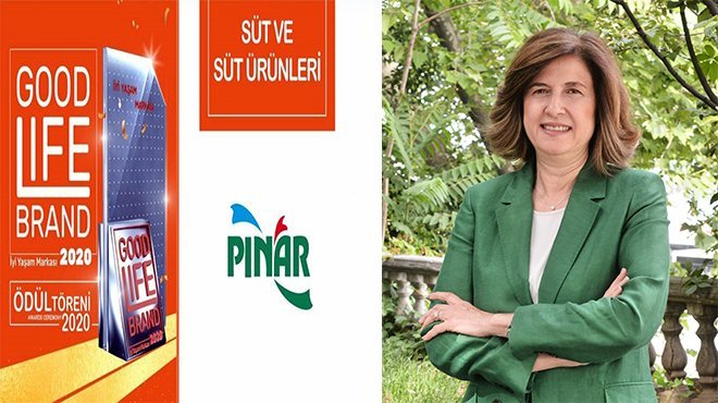 ‘‘İyi Yaşam Markası’’ ödülü Pınar Süt’ün oldu
