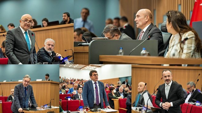 İZMİR BÜYÜKŞEHİR BELEDİYE MECLİSİ İSTANBUL'DAKİ BOMBALI SALDIRIYI LANETLEDİ