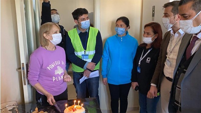 İzmir Büyükşehir Belediyesi ekiplerinden duygulandıran 24 Kasım kutlaması