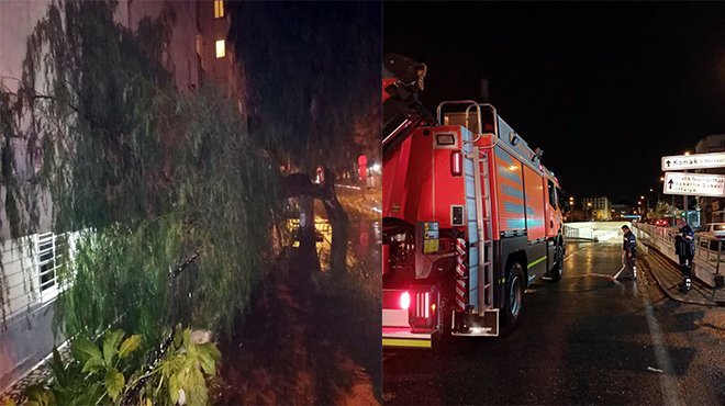 İzmir Büyükşehir Belediyesi’nde yağış seferberliği