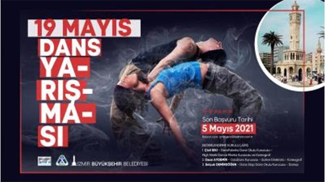 İzmir Büyükşehir Belediyesi’nden 19 Mayıs dans yarışması