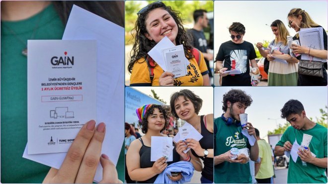 İzmir Büyükşehir Belediyesi’nden gençlere sürpriz
