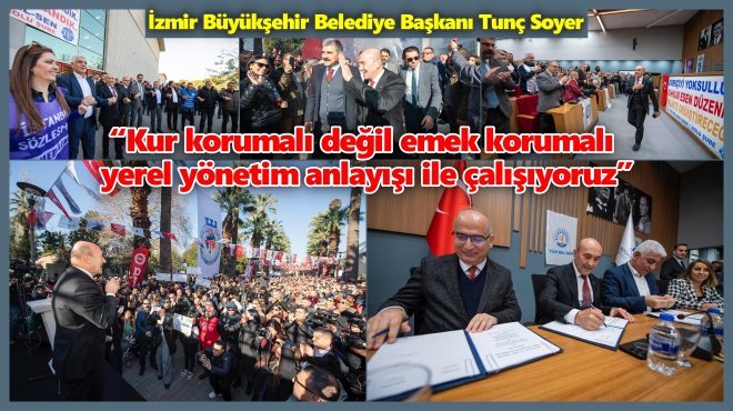 İZMİR BÜYÜKŞEHİR ÇALIŞANLARI ENFLASYONA EZDİRİLMEDİ