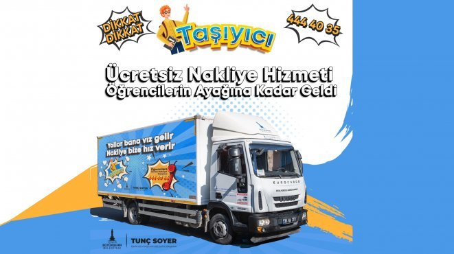İzmir'de üniversite öğrencilerine nakliye desteği