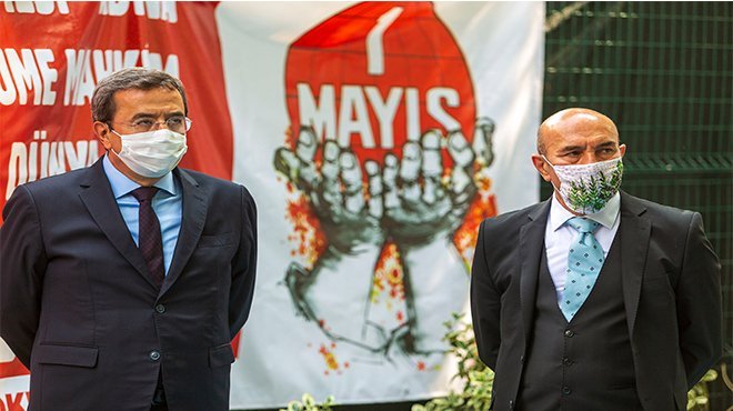 İzmir’de 114 yıl sonra aynı yerde 1 Mayıs kutlandı