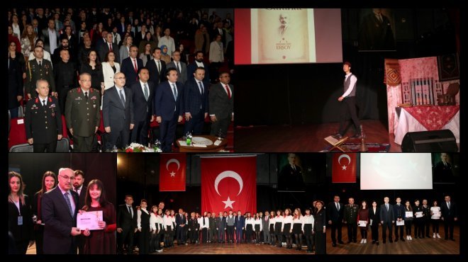 İZMİR’DE 12 MART İSTİKLAL MARŞI'NIN KABULÜ VE MEHMET AKİF ERSOY'U ANMA TÖRENİ...