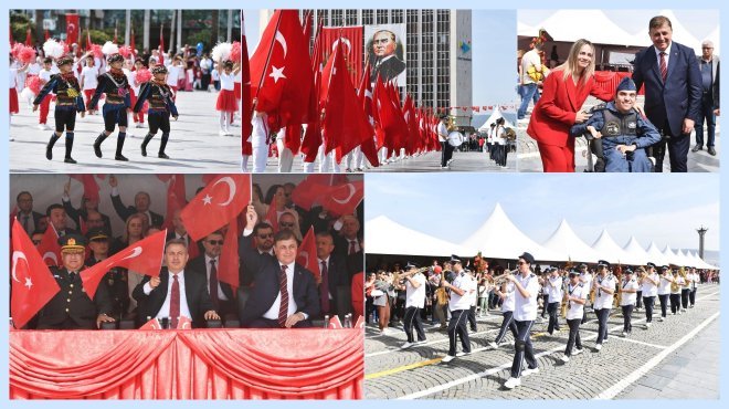 İZMİR’DE 23 NİSAN COŞKUSU…
