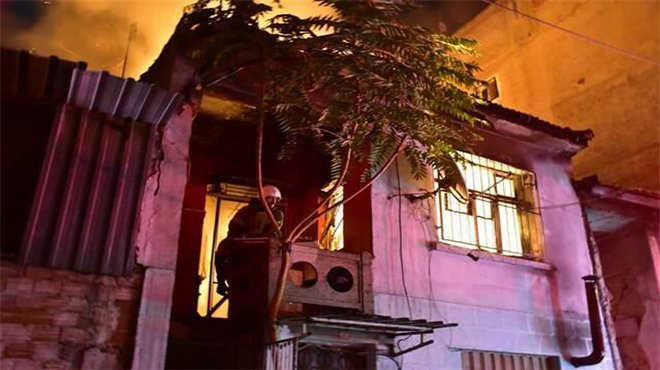 İzmir'de  25 papağan yanarak öldü