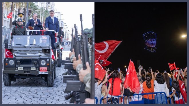 İZMİR'DE 30 AĞUSTOS COŞKUSU…