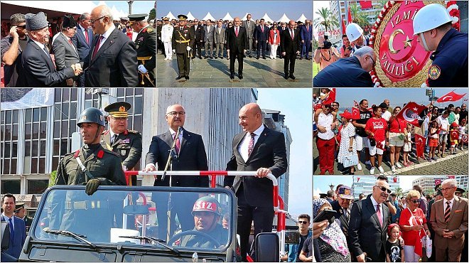 İZMİR’DE 30 AĞUSTOS ZAFER BAYRAMI'NIN 100. YILI KUTLAMALARI COŞKUYLA BAŞLADI…