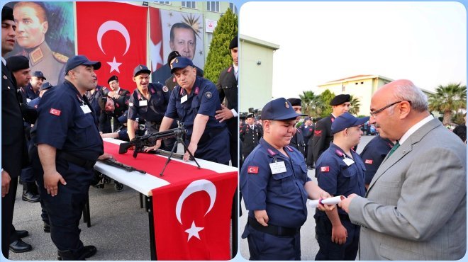 İzmir'de 43 engelli genç için temsili yemin töreni