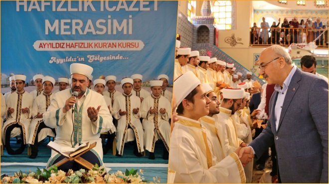 İzmir’de 87 hafız icazet aldı
