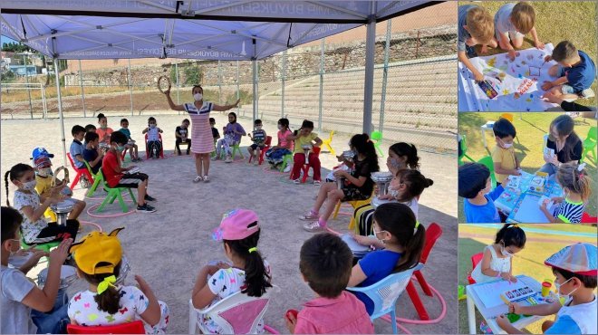 İzmir’de çocuklar için sokak etkinlikleri başladı 