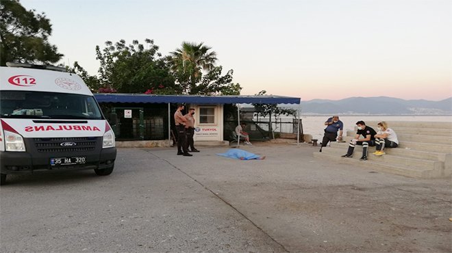 İzmir'de denizde erkek cesedi bulundu