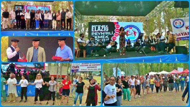 İzmir’de Elazığ Peynirli Ekmek Festivali coşkusu