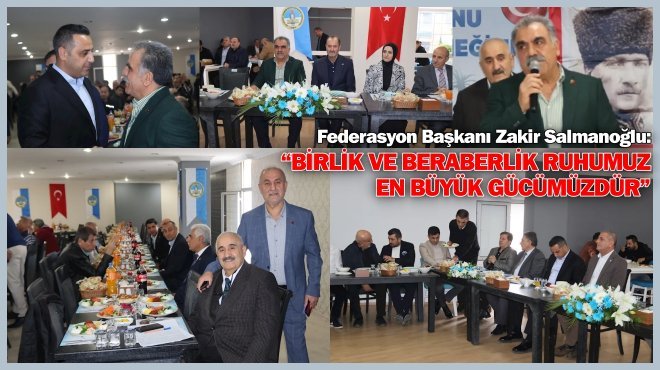 ERZURUMLULARDAN İZMİR'DE SİYASET ÜSTÜ BİRLİK MESAJI