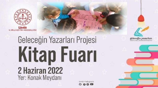 İzmir'de 'Geleceğin Yazarları'nı Kitap Fuarı heyecanı sardı