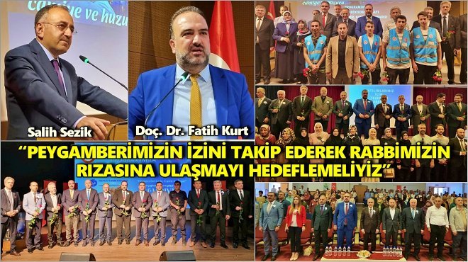 İZMİR’DE 'HZ. PEYGAMBER (S.A.S)’IN TEBLİĞ VE DAVET METODU' ANLATILDI