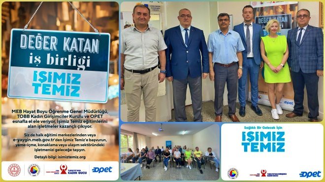İzmir’de ‘İşimiz Temiz Projesi’ tüm hızıyla devam ediyor