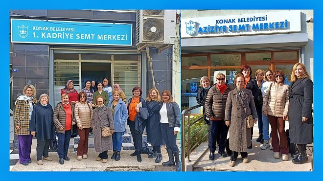 İZMİR’DE KADIN KURULUŞLARIYLA ÖRNEK BELEDİYE DAYANIŞMASI