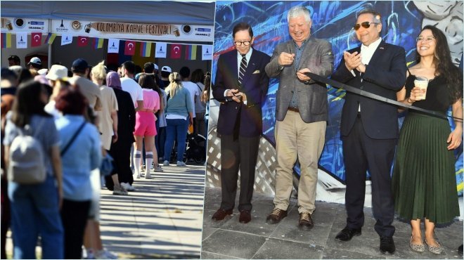 İzmir’de Kolombiya Kahve Festivali yapıldı
