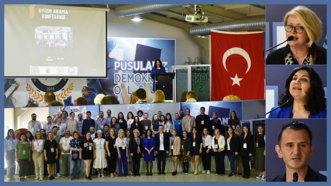 İZMİR’DE OTİZM İÇİN ARAMA KONFERANSI YAPILDI