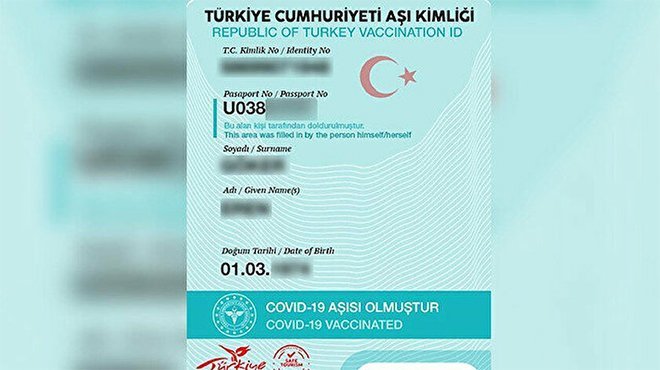 İzmir'de sahte aşı kartı düzenleyen hemşire tutuklandı