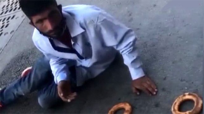  İzmir'de simitçilerin sahte bayılma numarasına tepki