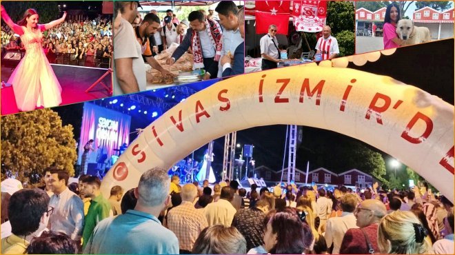İzmir’de Sivas rüzgarı esti