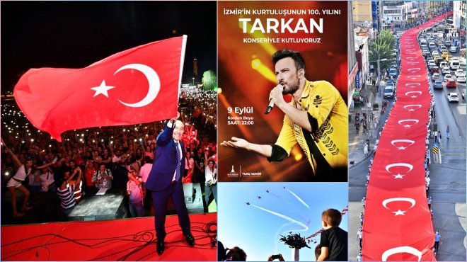 İZMİR’DE TARİHİN EN GÖRKEMLİ 9 EYLÜL KUTLAMASI