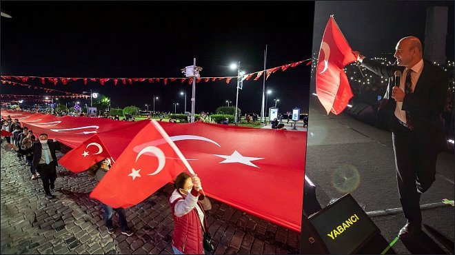 İZMİR’DE ÜÇ GÜN ÜÇ GECE 99. YIL KUTLAMASI