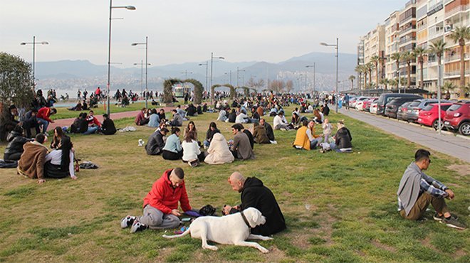 İzmir'de ürküten yoğunluk