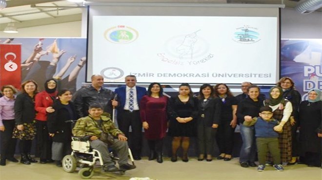 İZMİR DEMOKRASİ ÜNİVERSİTESİ ENGELLERİ AŞMAYA KARARLI