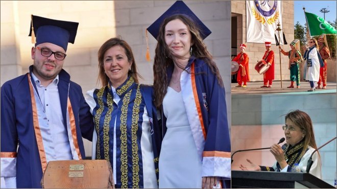 İZMİR DEMOKRASİ ÜNİVERSİTESİ MEZUNLARINA GÖRKEMLİ TÖREN…