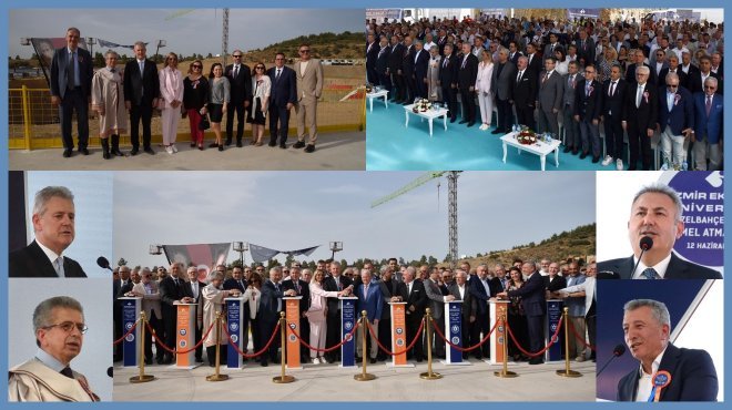 İZMİR EKONOMİ ÜNİVERSİTESİ GÜZELBAHÇE KAMPÜSÜ’NÜN TEMELİ ATILDI