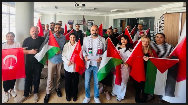 İZMİR HAK-İŞ’TEN FİLİSTİN’E DESTEK BİLDİRİSİ…
