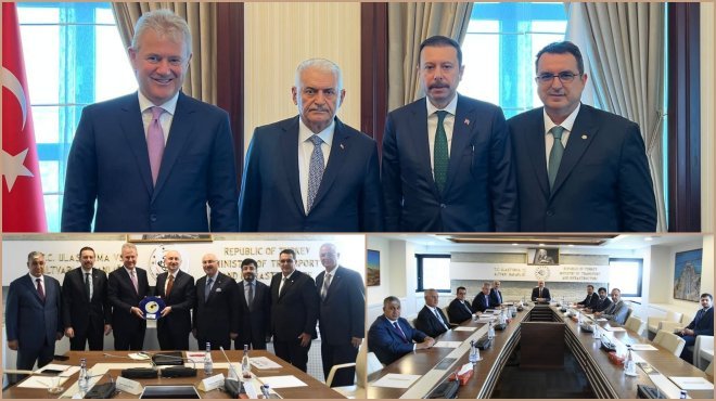 İZMİR HEYETİNDEN ANKARA ZİYARETİ