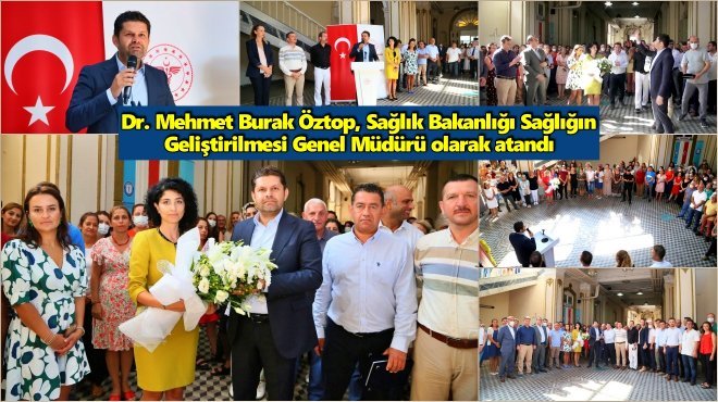 İZMİR İL SAĞLIK MÜDÜRÜ YENİ GÖREVİNE ALKIŞLARLA UĞURLANDI