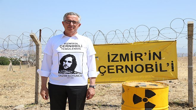 İzmir’in Çernobili’nde Kazım Koyuncu anıldı
