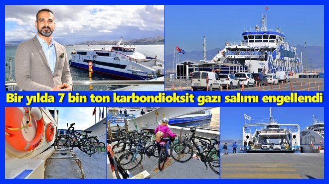 İZMİR’İN HAVASI DENİZ ULAŞIMIYLA DAHA TEMİZ