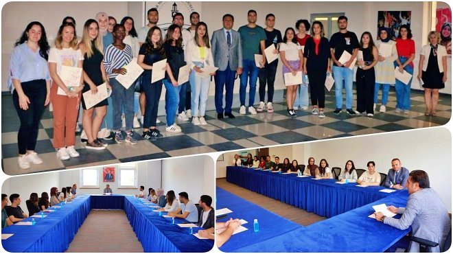 İZMİR MEM’DE ‘ULUSAL STAJ PROGRAMI’ ÖĞRENCİLERİ İLE TOPLANTI
