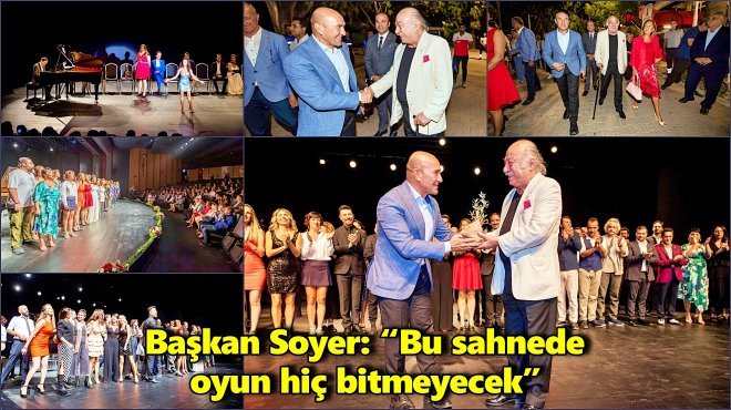 İZMİR ŞEHİR TİYATROLARI İSMET İNÖNÜ SAHNESİ'NE KAVUŞTU