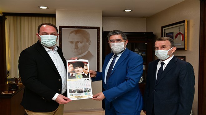 İzmir Servisçiler Odası'ndan Başkan Gümrükçü'ye Teşekkür Ziyareti