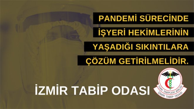 İzmir Tabip Odası pandemi  raporu hazırladı