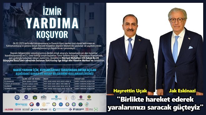 İZMİR DEPREMZEDELERE YARDIMA KOŞUYOR!