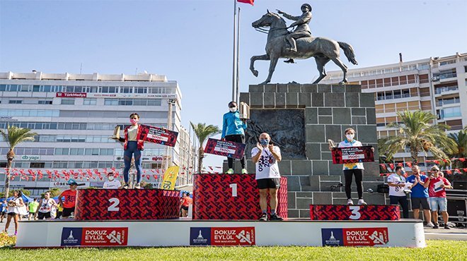 İzmir Yarı Maratonu'nda zafer Kenya ve Etiyopyalı atletlerin 