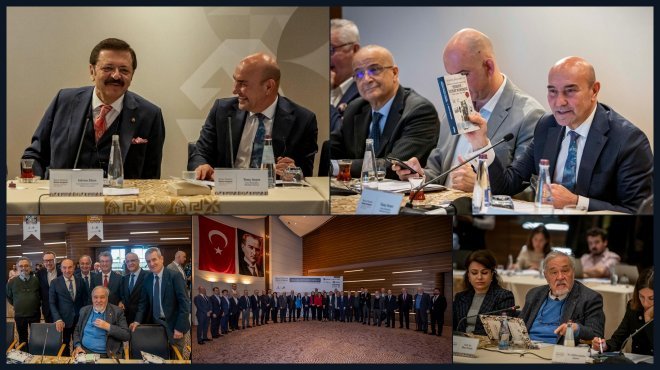 İZMİR YÜKSEK İSTİŞARE KURULU İKİNCİ YÜZYILIN İKTİSAT KONGRESİ İÇİN TOPLANDI
