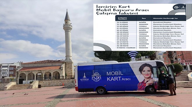 İzmirim Kart için Konak’a gelme dönemi bitti