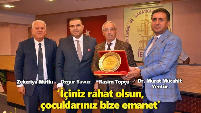 İZMİRLİ KANTİNCİLER VELİLERE SESLENDİ…