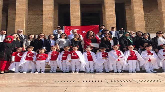 İzmirli Miniklerden TBMM Başkanı Şentop’a  Sürpriz ve Anlamlı Ziyaret
